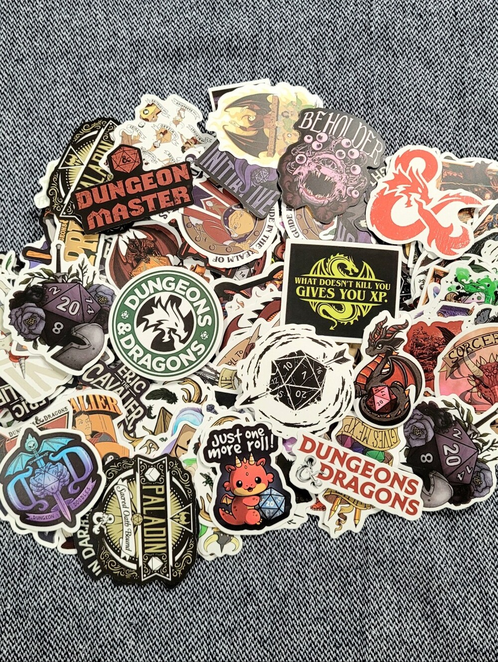 Dungeons & Dragons Sticker Lot | DnD, D&D | Over 200 Stickers